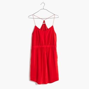 Madewell Silk Starview Dress Size 00